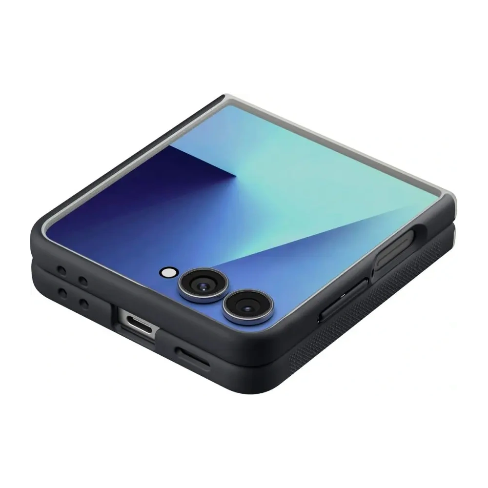 Etui Spigen Nano Pop Mag MagSafe do Samsung Galaxy Z Flip 7 Black Sesame