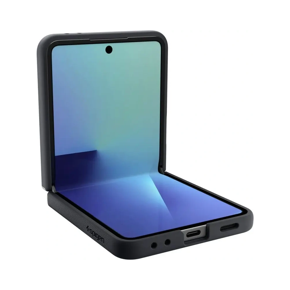 Etui Spigen Nano Pop Mag MagSafe do Samsung Galaxy Z Flip 7 Black Sesame