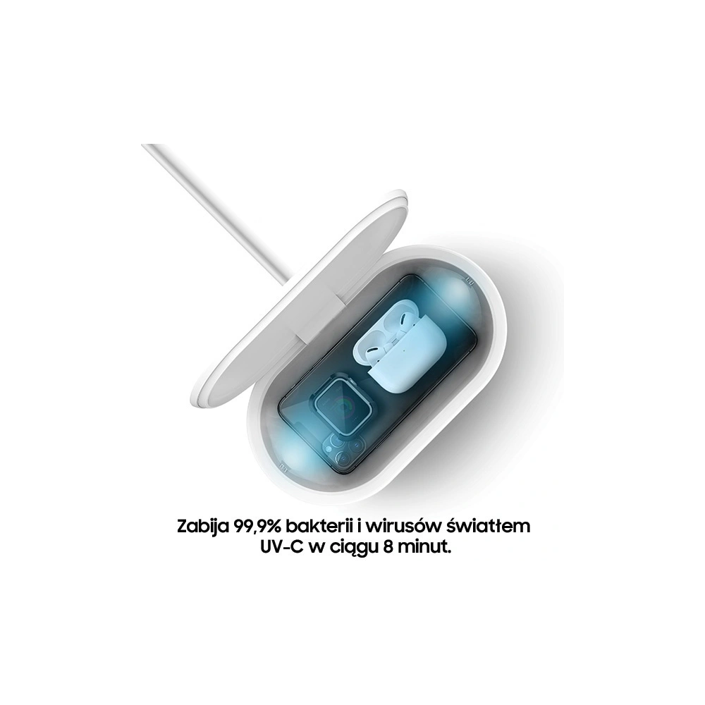 Hurtownia GSM - LYFRO Air Capsule UV-C sterilizátor s indukčním nabíjením 10W bílý/white - UNIQ230WHT - {ean13} - Hurt