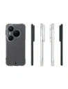 Elastyczne etui + 2x folia na ekran Bizon Case Clear Pack do Huawei Pura 80 Pro / Pro+ Plus