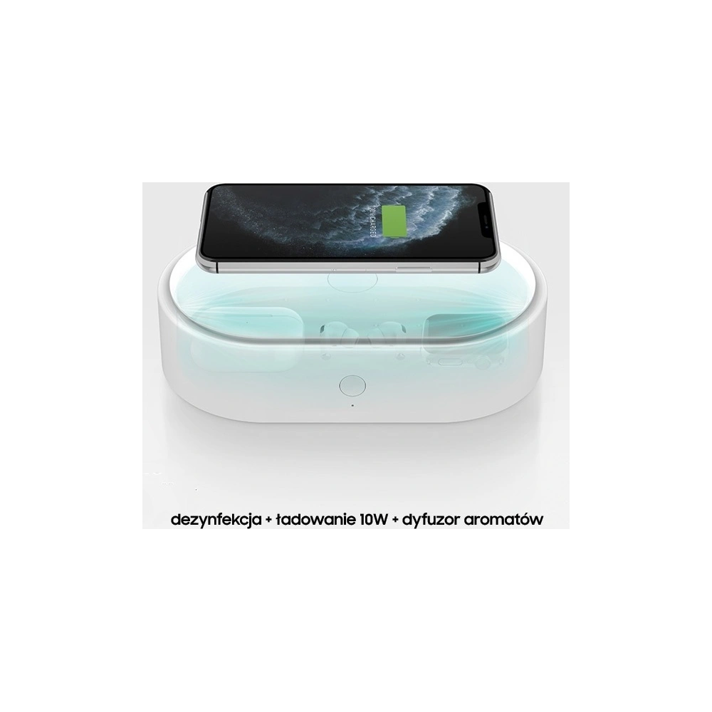 Hurtownia GSM - LYFRO Air Capsule UV-C sterilizátor s indukčním nabíjením 10W bílý/white - UNIQ230WHT - {ean13} - Hurt
