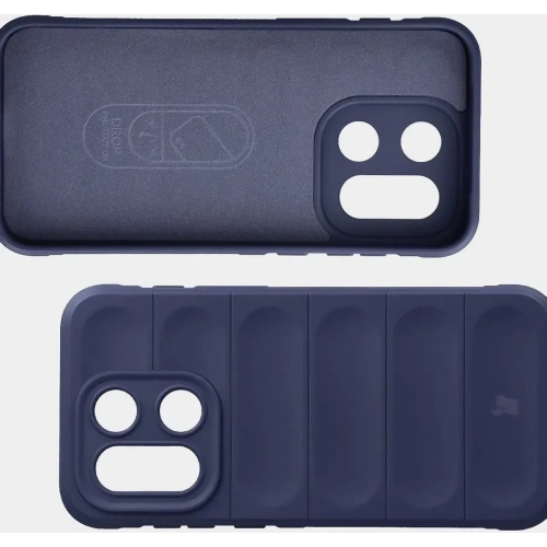 Pancerne etui Bizon Case Tur do OnePlus 15 granatowe