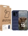 Pancerne etui Bizon Case Tur do OnePlus 15 granatowe