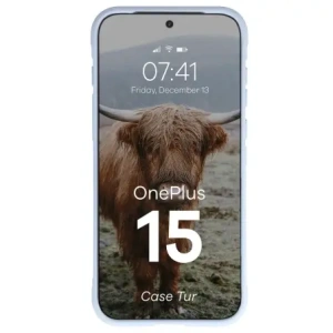 Pancerne etui Bizon Case Tur do OnePlus 15 jasnoniebieskie
