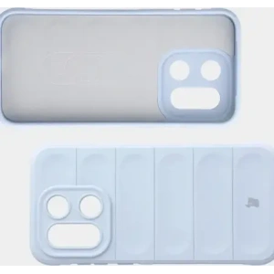 Pancerne etui Bizon Case Tur do OnePlus 15 jasnoniebieskie