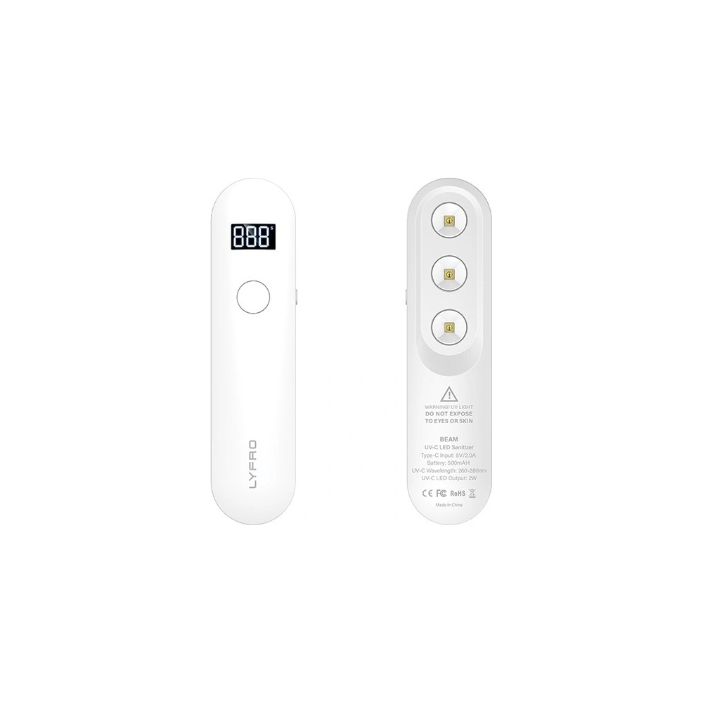 Hurtownia GSM - LYFRO Beam dezinfekční lampa mini UV-C ruční sterilizátor bílá/white - UNIQ231WHT - {ean13} - Hurt