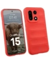 Pancerne etui Bizon Case Tur do OnePlus 15 czerwone