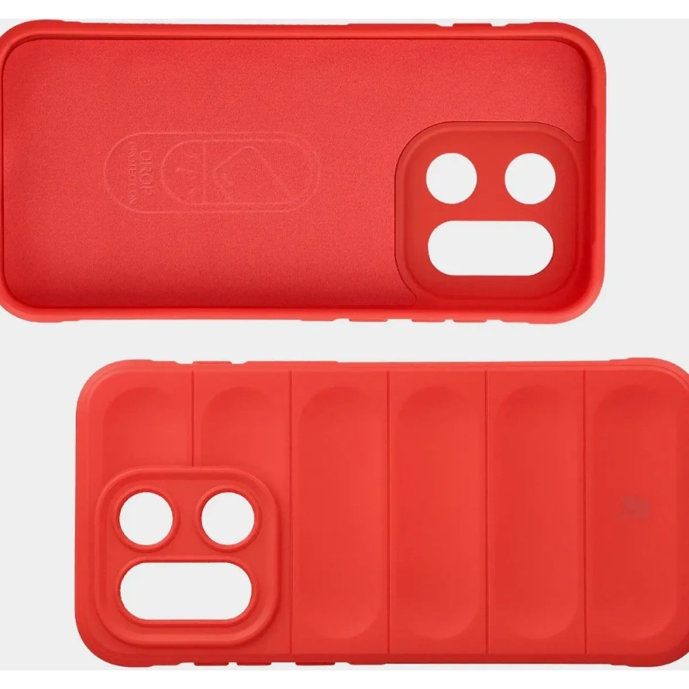 Pancerne etui Bizon Case Tur do OnePlus 15 czerwone