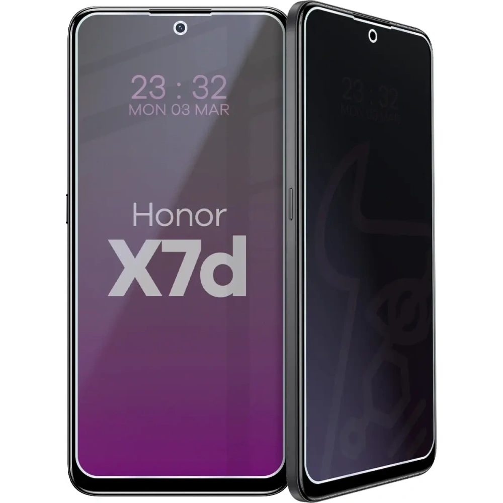 Prywatyzujące szkło hybrydowe Bizon Glass Mule Shadow do Honor X7d matowe