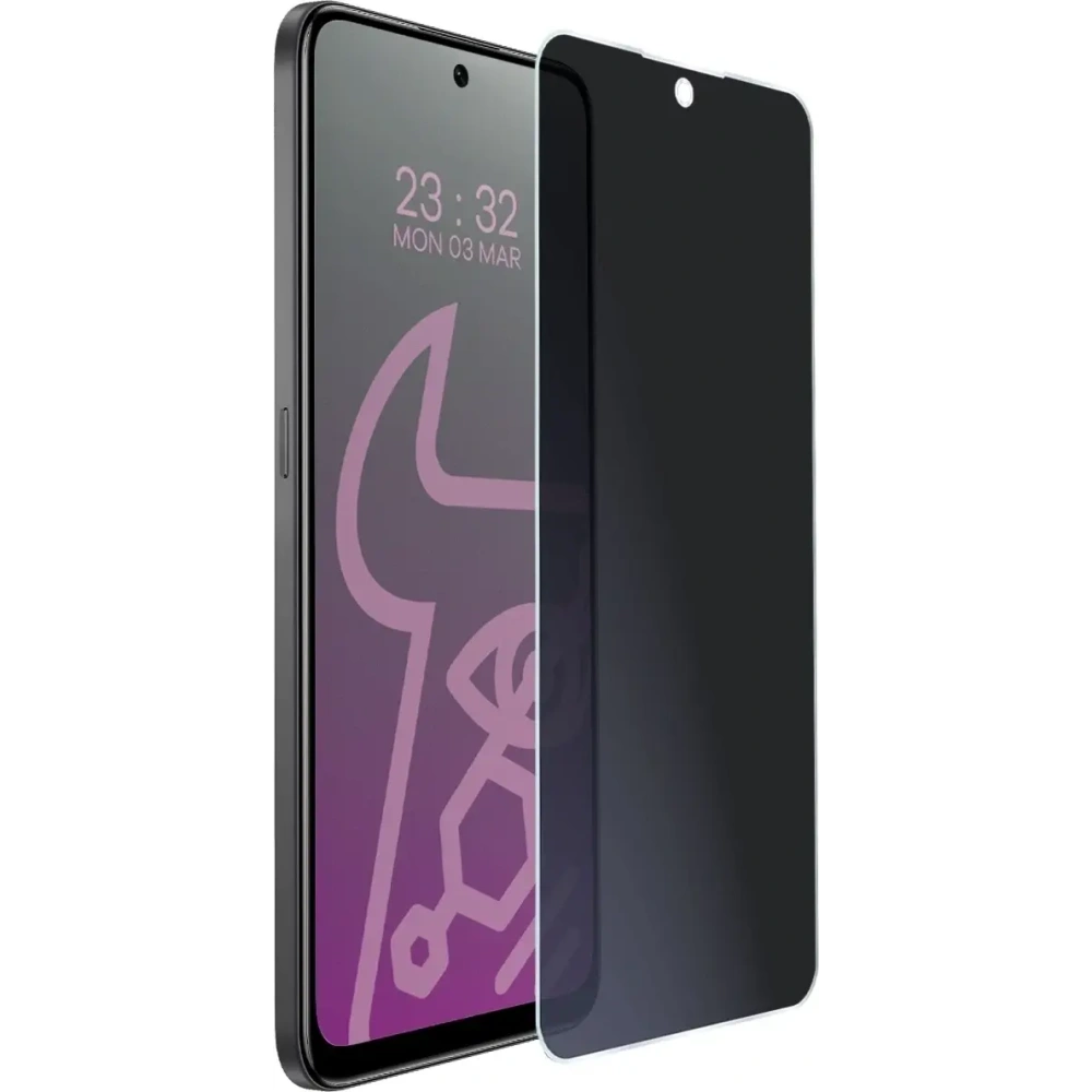 Prywatyzujące szkło hybrydowe Bizon Glass Mule Shadow do Honor X7d matowe