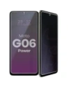 Prywatyzujące szkło hybrydowe Bizon Glass Mule Shadow do Motorola Moto G06 4G / G06 Power 4G matowe