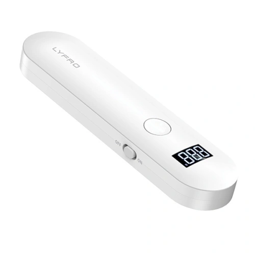 LYFRO Beam lampa dezynfekująca mini UV-C ręczna sterylizator biały/white