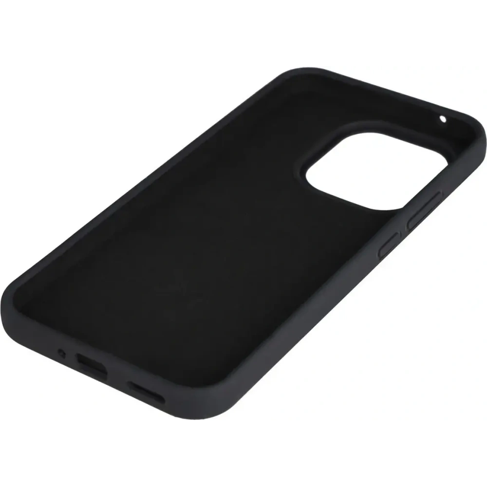 Silikonowe etui Bizon Soft Case do Xiaomi 15T czarne