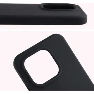 Silikonowe etui Bizon Soft Case do Xiaomi 15T czarne