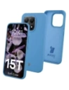 Silikonowe etui Bizon Soft Case do Xiaomi 15T niebieskie