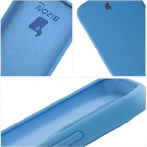 Silikonowe etui Bizon Soft Case do Xiaomi 15T niebieskie