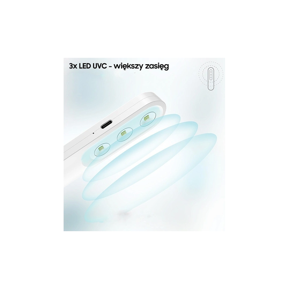 Hurtownia GSM - LYFRO Beam dezinfekční lampa mini UV-C ruční sterilizátor bílá/white - UNIQ231WHT - {ean13} - Hurt