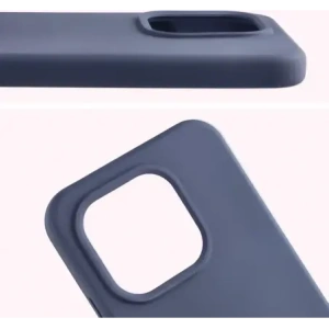Silikonowe etui Bizon Soft Case do Xiaomi 15T ciemnoniebieskie