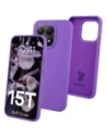 Silikonowe etui Bizon Soft Case do Xiaomi 15T fioletowe