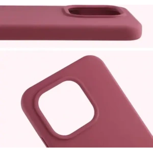 Silikonowe etui Bizon Soft Case do Xiaomi 15T ciemnofioletowe