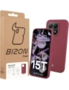 Silikonowe etui Bizon Soft Case do Xiaomi 15T ciemnofioletowe