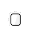 Szkło hybrydowe Tech-Protect Glass Flex+ do Apple Watch 4/5/6/SE 1 / 2 / 3 44mm Black [2 PACK]