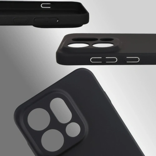 Etui Bizon Case Łupka do Oppo Find X9 czarne