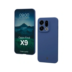 Etui Bizon Case Łupka do Oppo Find X9 niebieskie