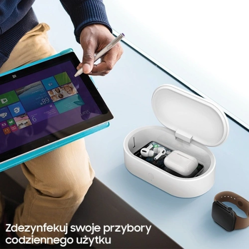 LYFRO Capsule sterylizator UV-C biały /white