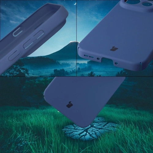 Etui Bizon Case Łupka do Oppo Find X9 Pro niebieskie