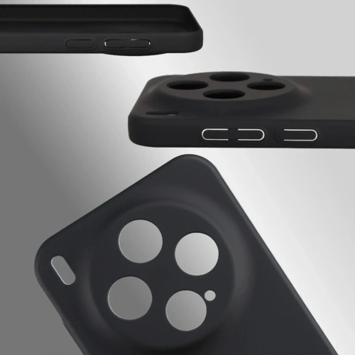 Etui Bizon Case Łupka do Vivo X300 czarne