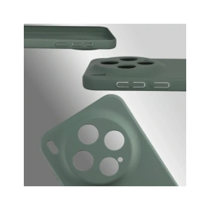 Etui Bizon Case Łupka do Vivo X300 zielone