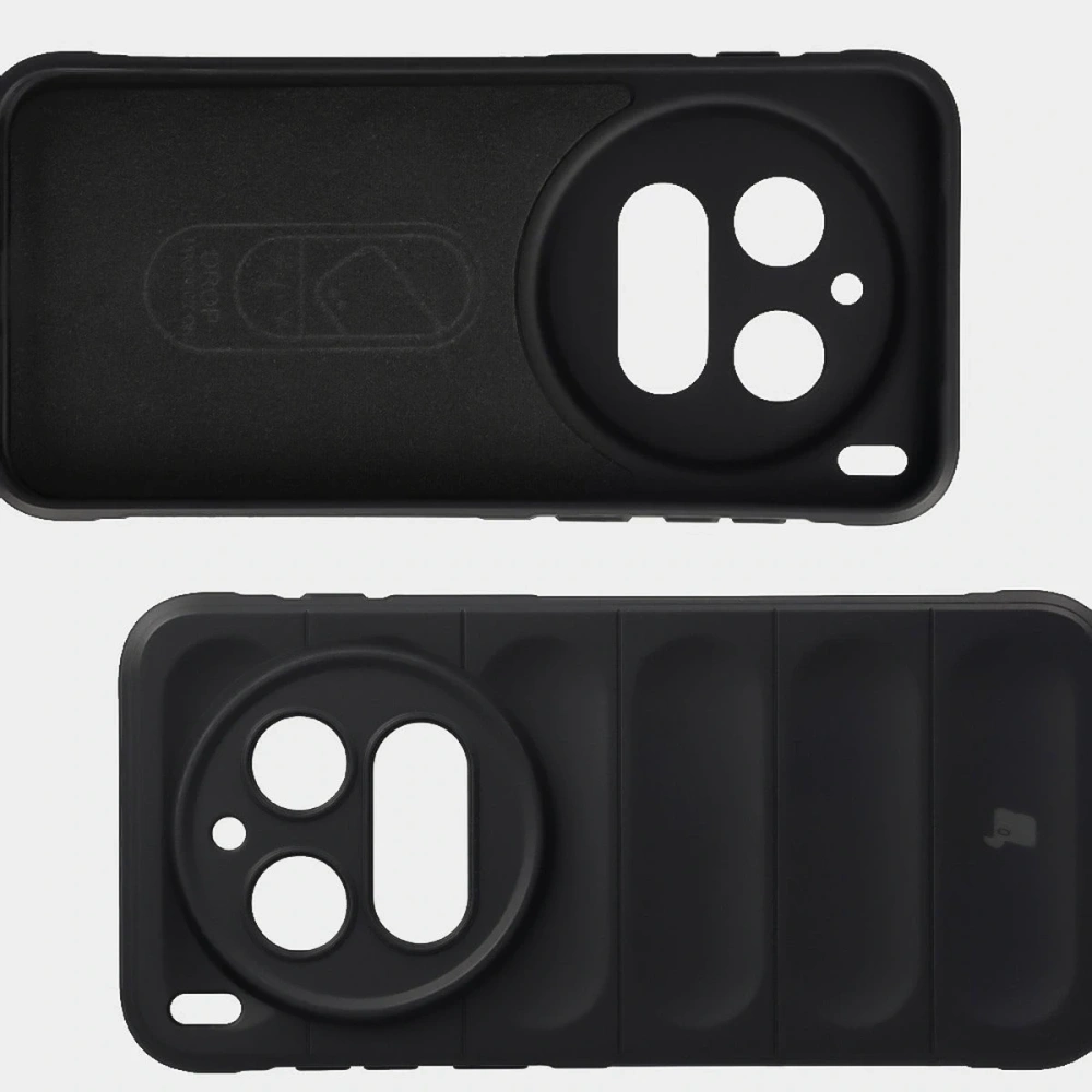 Pancerne etui Bizon Case Tur do Vivo X300 Pro czarne