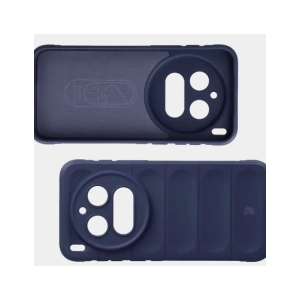 Pancerne etui Bizon Case Tur do Vivo X300 Pro granatowe