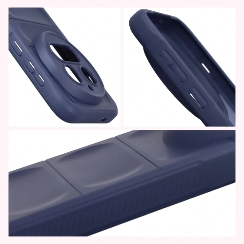 Pancerne etui Bizon Case Tur do Vivo X300 Pro granatowe