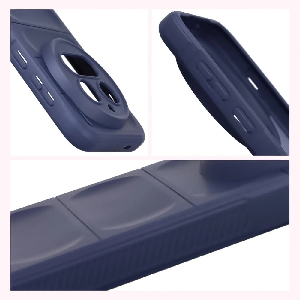 Pancerne etui Bizon Case Tur do Vivo X300 Pro granatowe