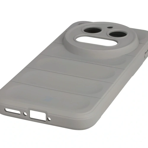 Pancerne etui Bizon Case Tur do Vivo X300 Pro jasnoszare