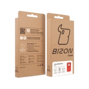 Pancerne etui Bizon Case Tur do Vivo X300 Pro czerwone