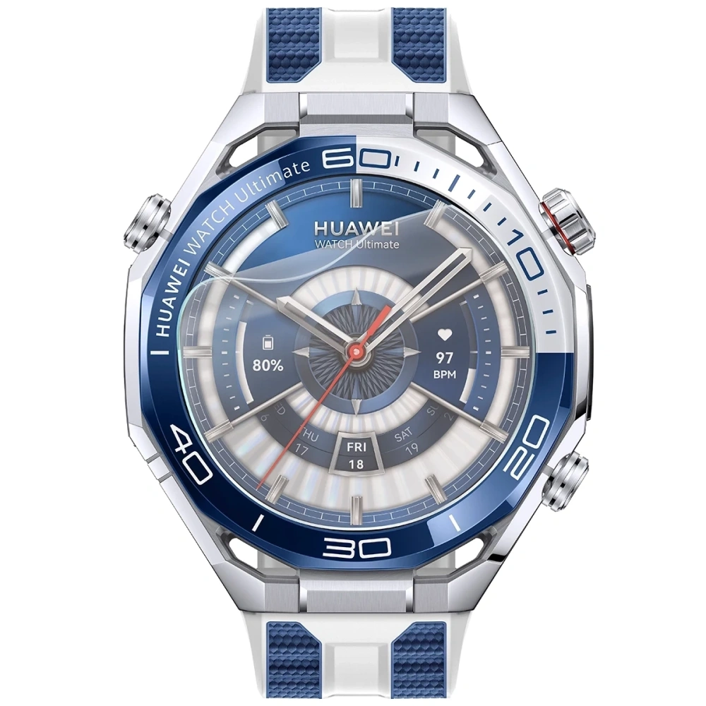 Folia matowa Bizon Glass Watch Film Sun do Huawei Watch Ultimate 2
