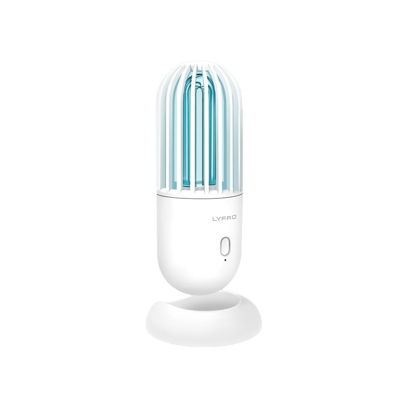 Uniq Distributor - 8886463673904 - UNIQ234WHT - UNIQ LYFRO Portable UVC + Ozone Sanitizing Lamp With Magnetic Base white - B2B homescreen