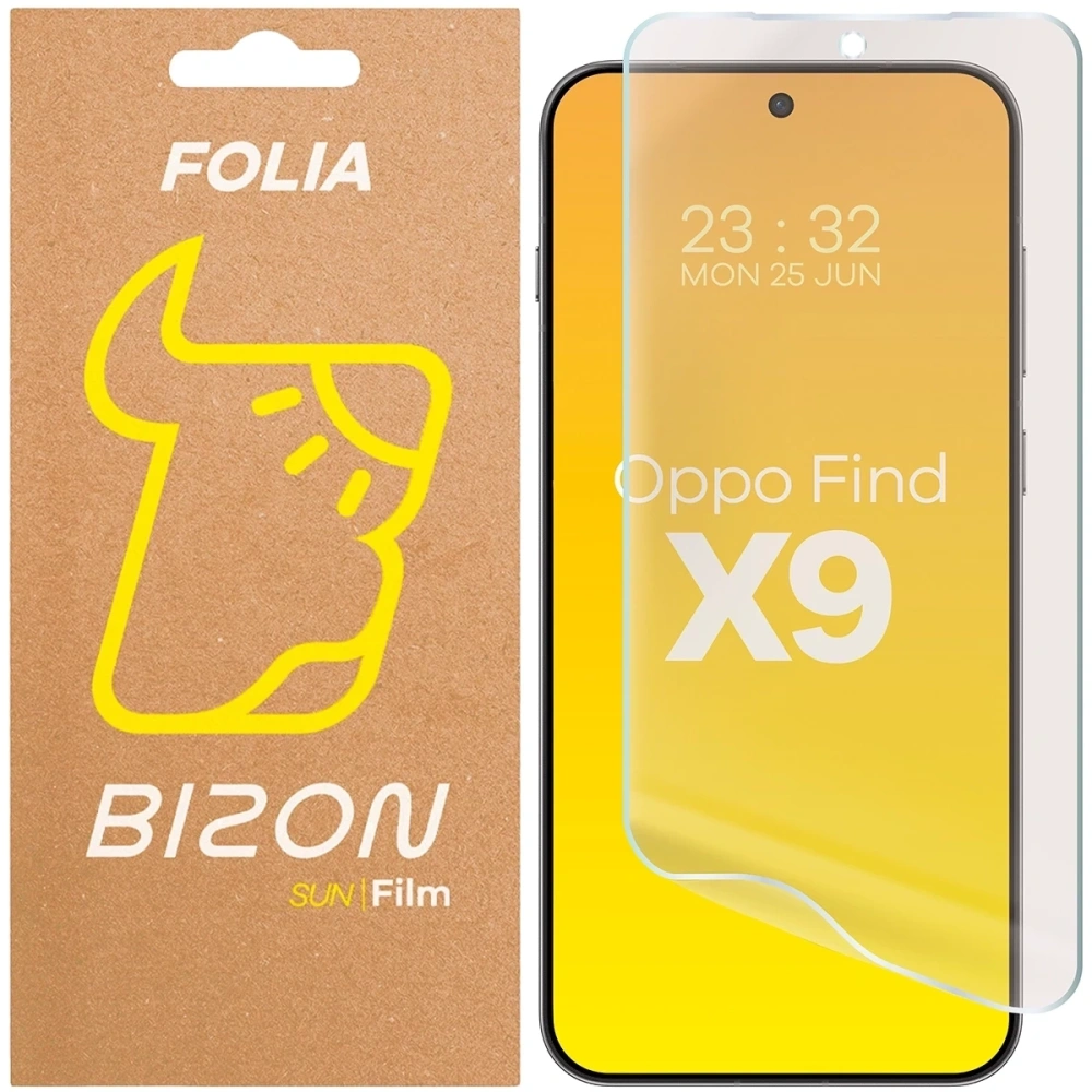 Folia matowa Bizon Glass Film Sun do Oppo Find X9