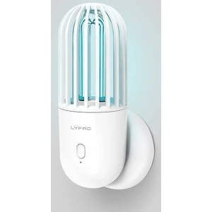 UNIQ LYFRO Portable UVC + Ozone Sanitizing Lamp With Magnetic Base white