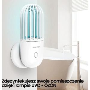 Hurtownia GSM - LYFRO Hova dezinfekční UV-C lampa s ozonovací funkcí sterilizátor bílý/bílá - UNIQ234WHT - {ean13} - Hurt