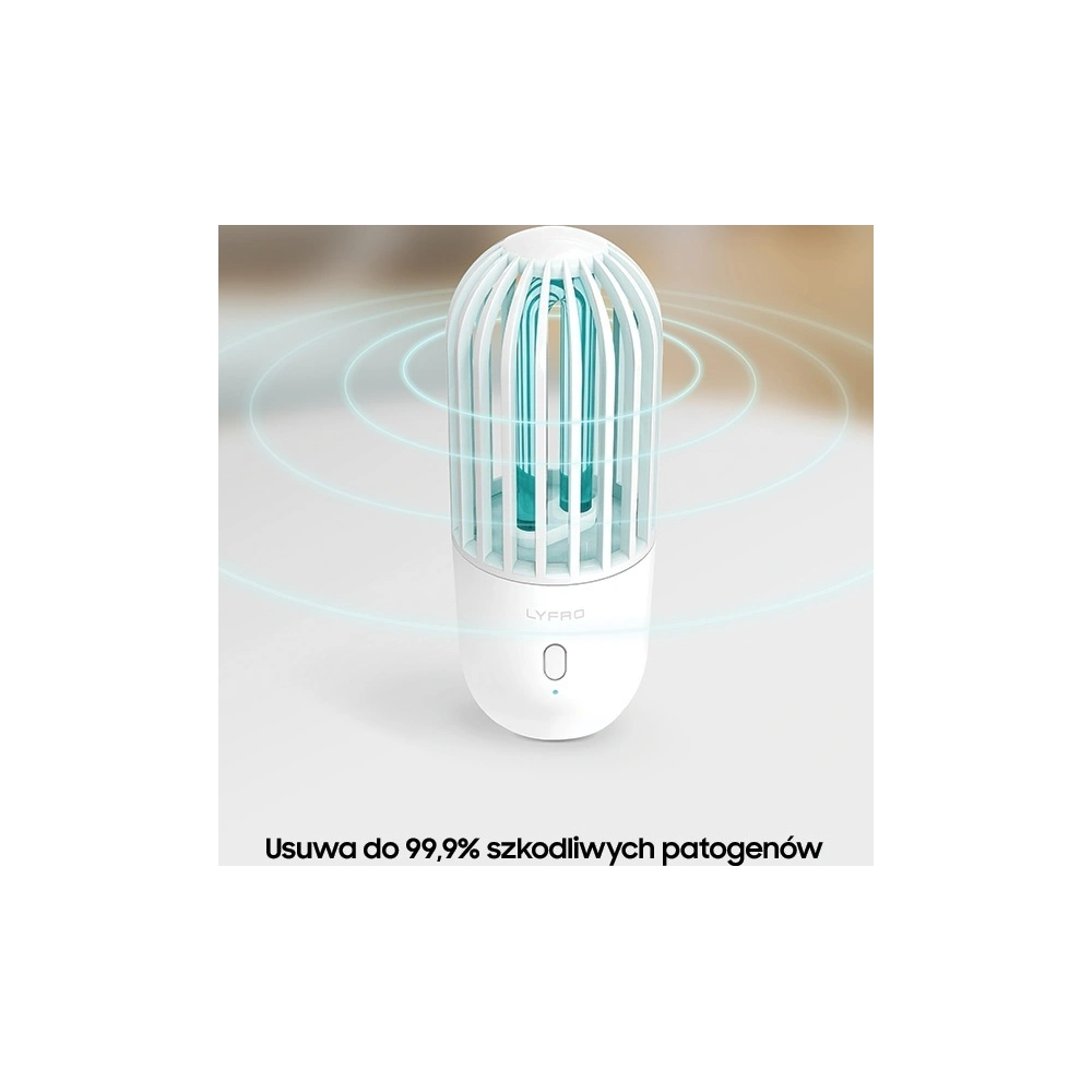 Hurtownia GSM - LYFRO Hova dezinfekční UV-C lampa s ozonovací funkcí sterilizátor bílý/bílá - UNIQ234WHT - {ean13} - Hurt
