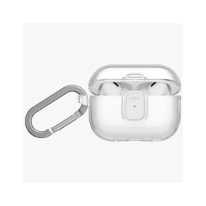 Etui UNIQ Glase Pro do Apple AirPods Pro 3 Lock Case przezroczysty
