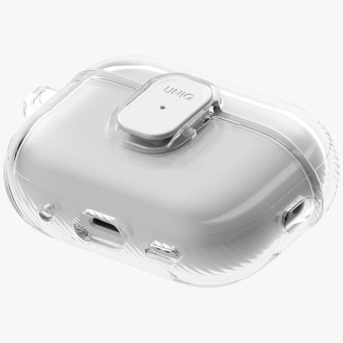 Etui UNIQ Glase Pro do Apple AirPods Pro 3 Lock Case przezroczysty