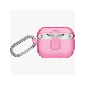 Etui UNIQ Glase Pro do Apple AirPods Pro 3 Lock Case różowy
