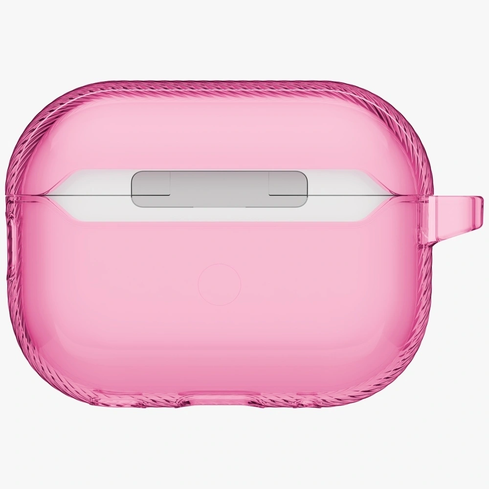 Etui UNIQ Glase Pro do Apple AirPods Pro 3 Lock Case różowy
