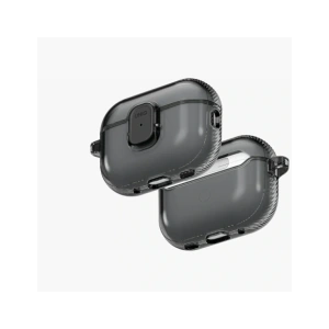 Etui UNIQ Glase Pro do Apple AirPods Pro 3 Lock Case smoke