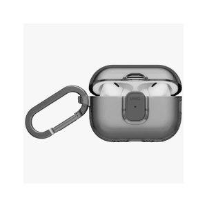 Etui UNIQ Glase Pro do Apple AirPods Pro 3 Lock Case smoke